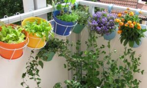 Balcony Flower Pot Holder