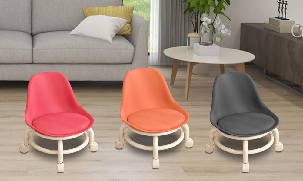 Swivel Chair Roller Stool